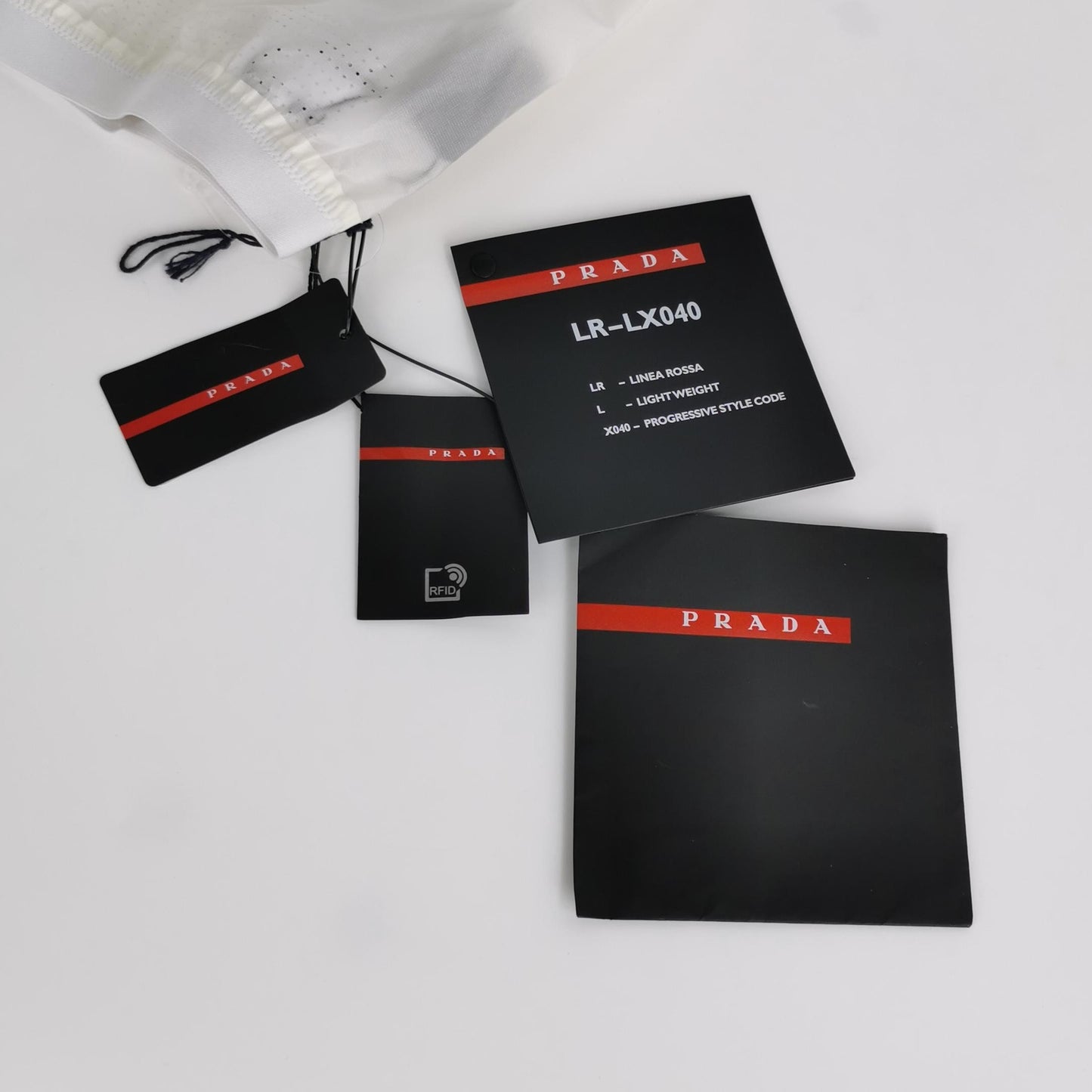 Prada Logo White Cargo Pants Size S