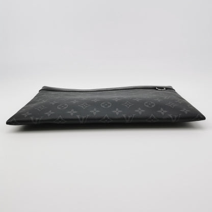 Louis Vuitton Monogram Leather Document Clutch