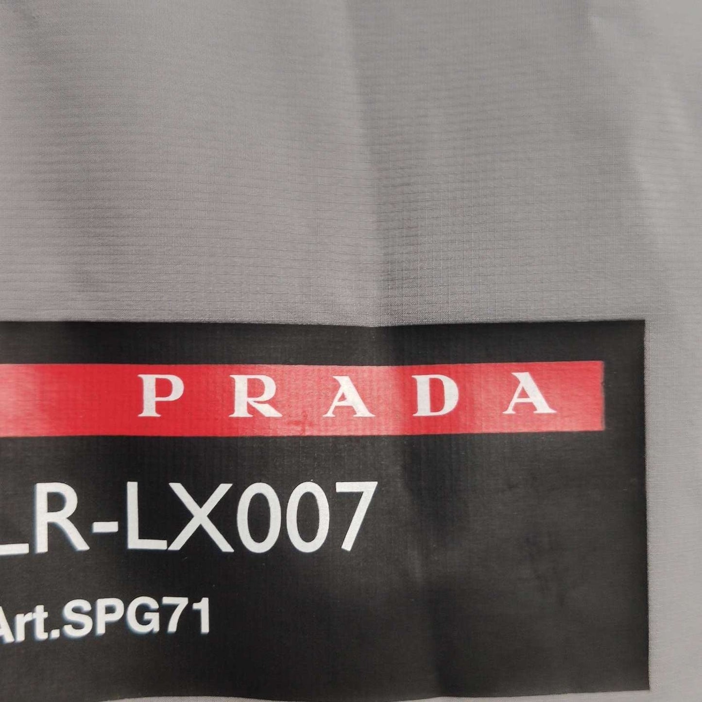 Prada Logo Grey Casual Pants Size M