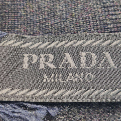 Prada Wool V-Neck Single-Breasted Long-Sleeve Cardigan