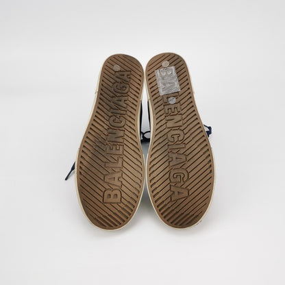 Balenciaga Distressed Canvas High-Top Casual Shoes 41