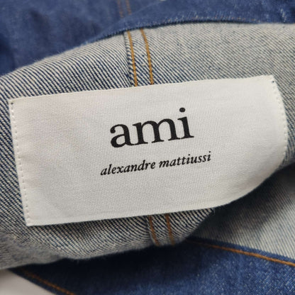 AMI Alexandre Mattiussi Denim Button-Front Jacket S