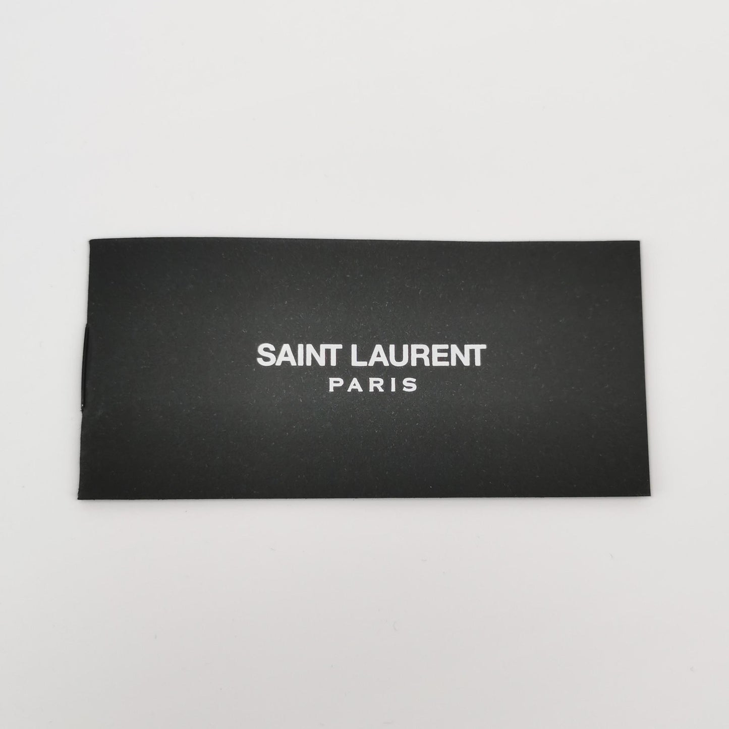 Saint Laurent Men's Cotton-Leather Zip Detail Pants