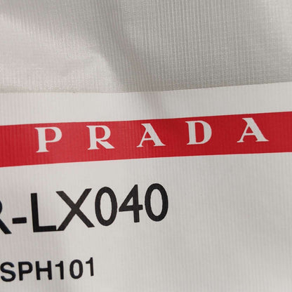 Prada Logo White Cargo Pants Size S