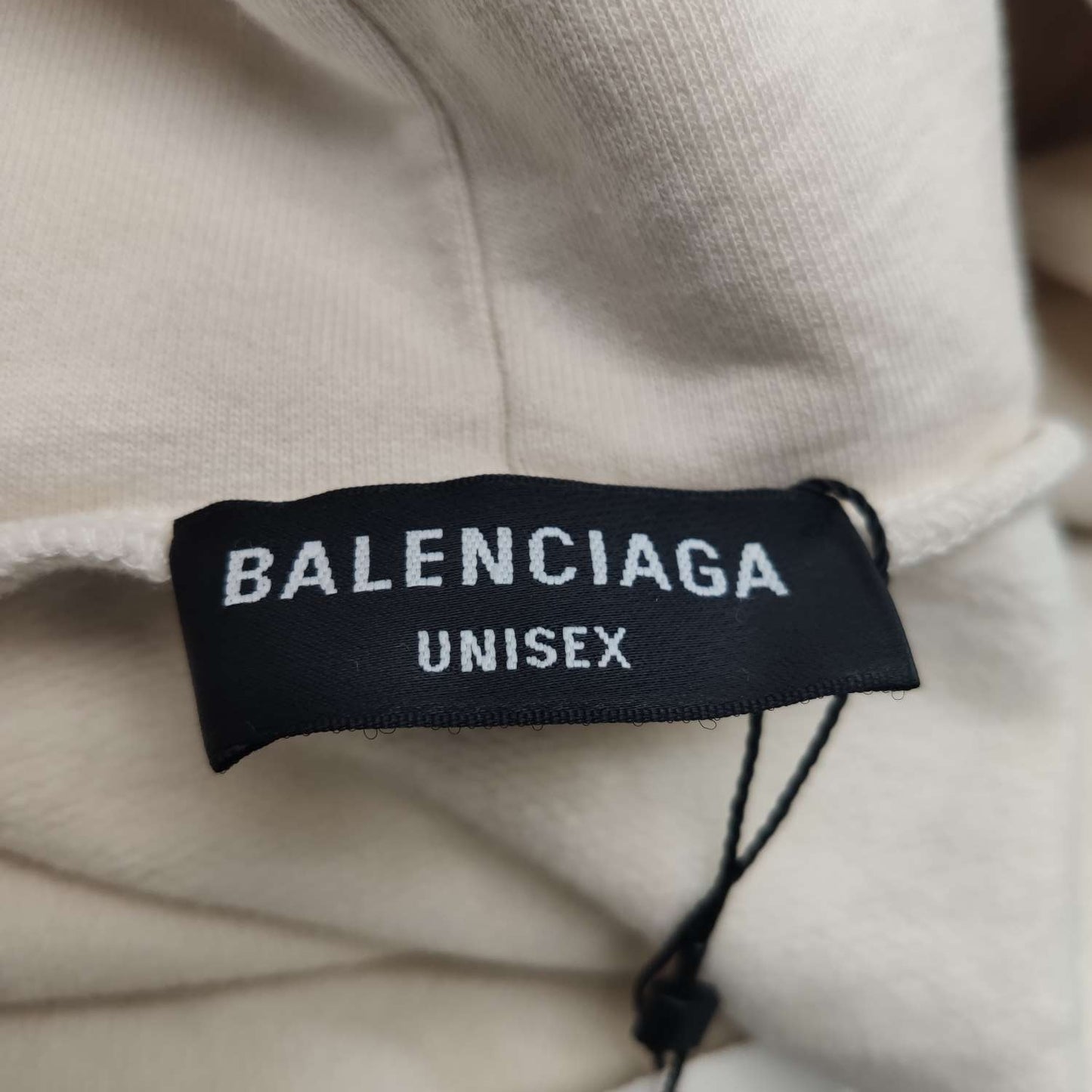 Balenciaga SportyB Cotton Solid Hoodie L