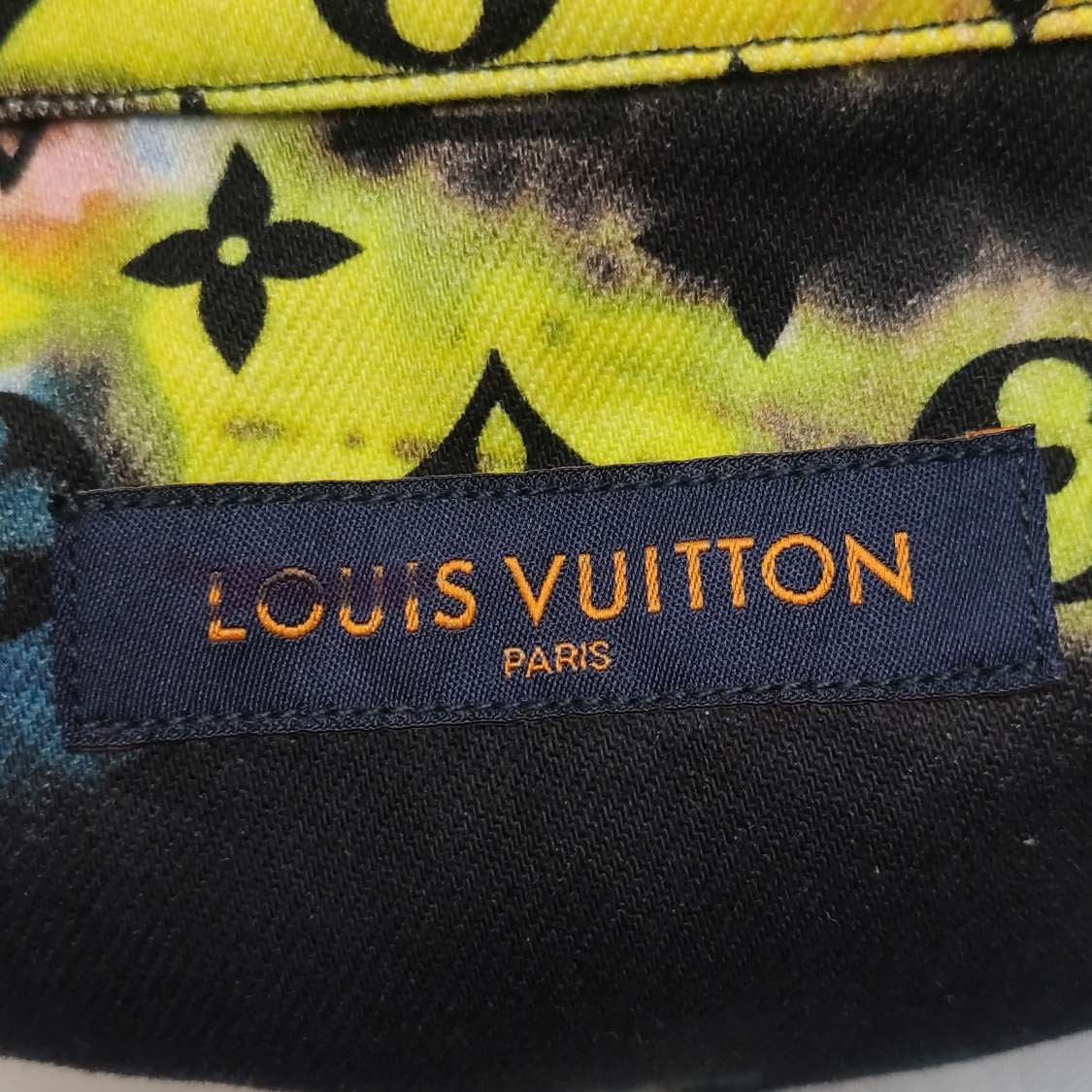 Louis Vuitton Monogram Cotton Long-Sleeve Shirt M