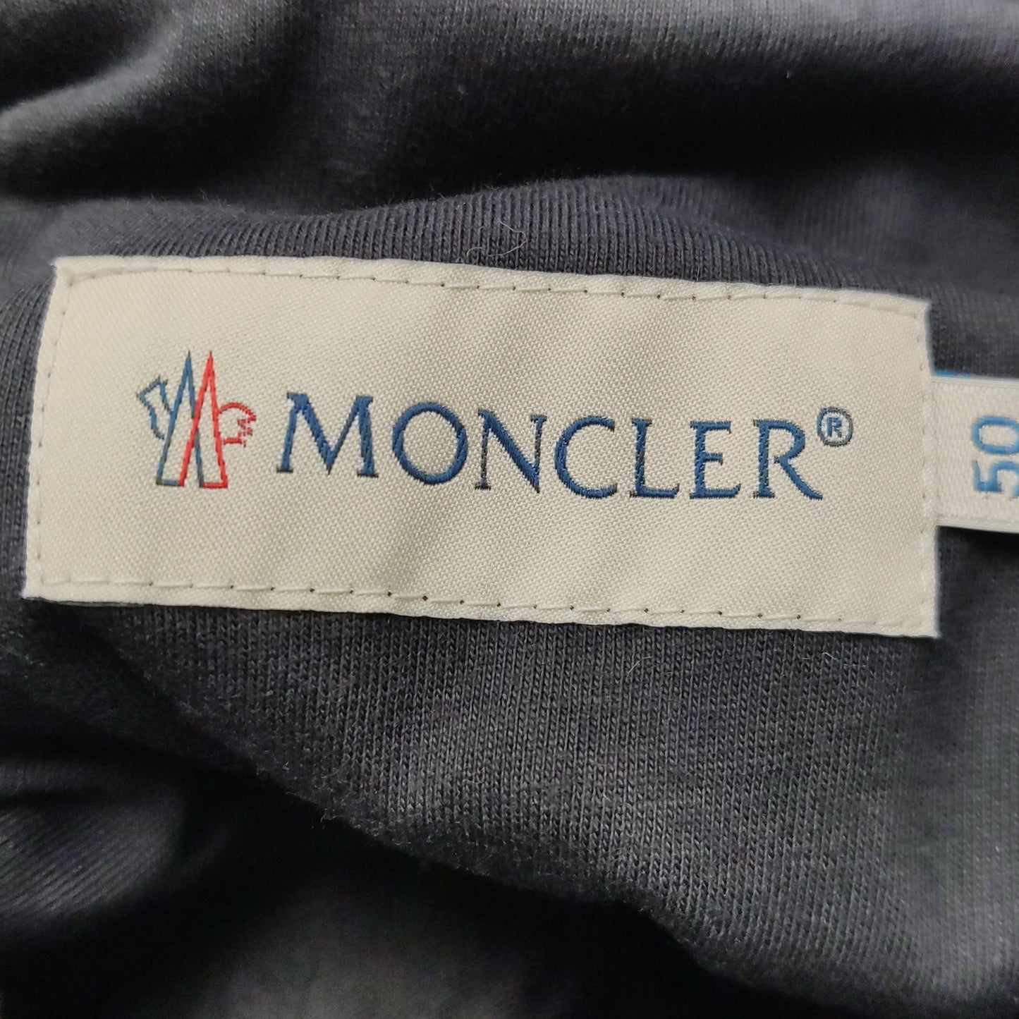 Moncler Blue Camouflage Drawstring Cargo Pants
