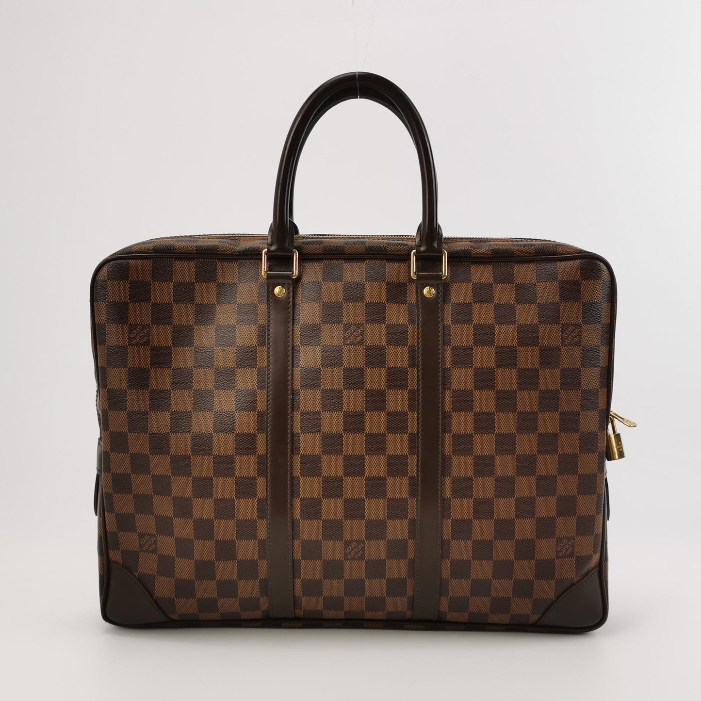 Louis Vuitton Medium Damier Ebene Pochette Voyage Bag