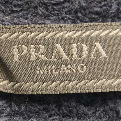 Prada Wool-Cashmere Lace-Up Long-Sleeve Sweater