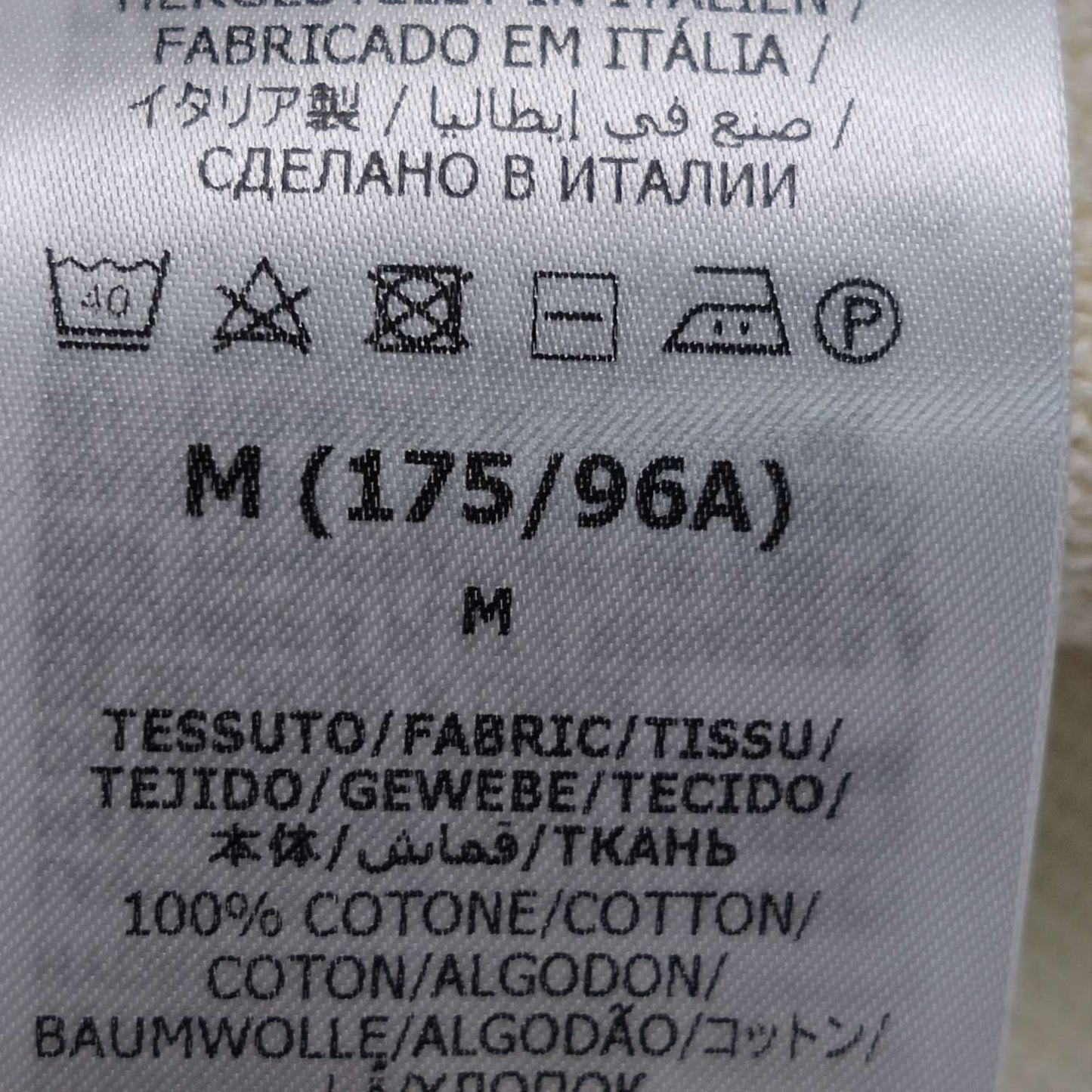 Gucci M Size Crewneck Logo Cotton Sweater