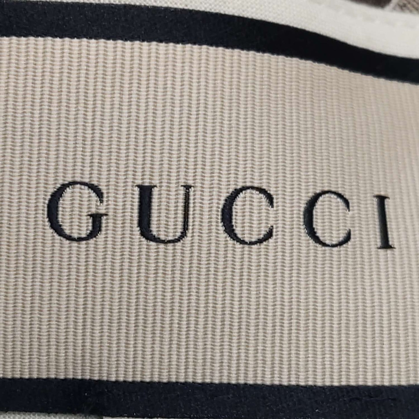 Gucci Horsebit Pattern Cotton-Wool Blend Trousers
