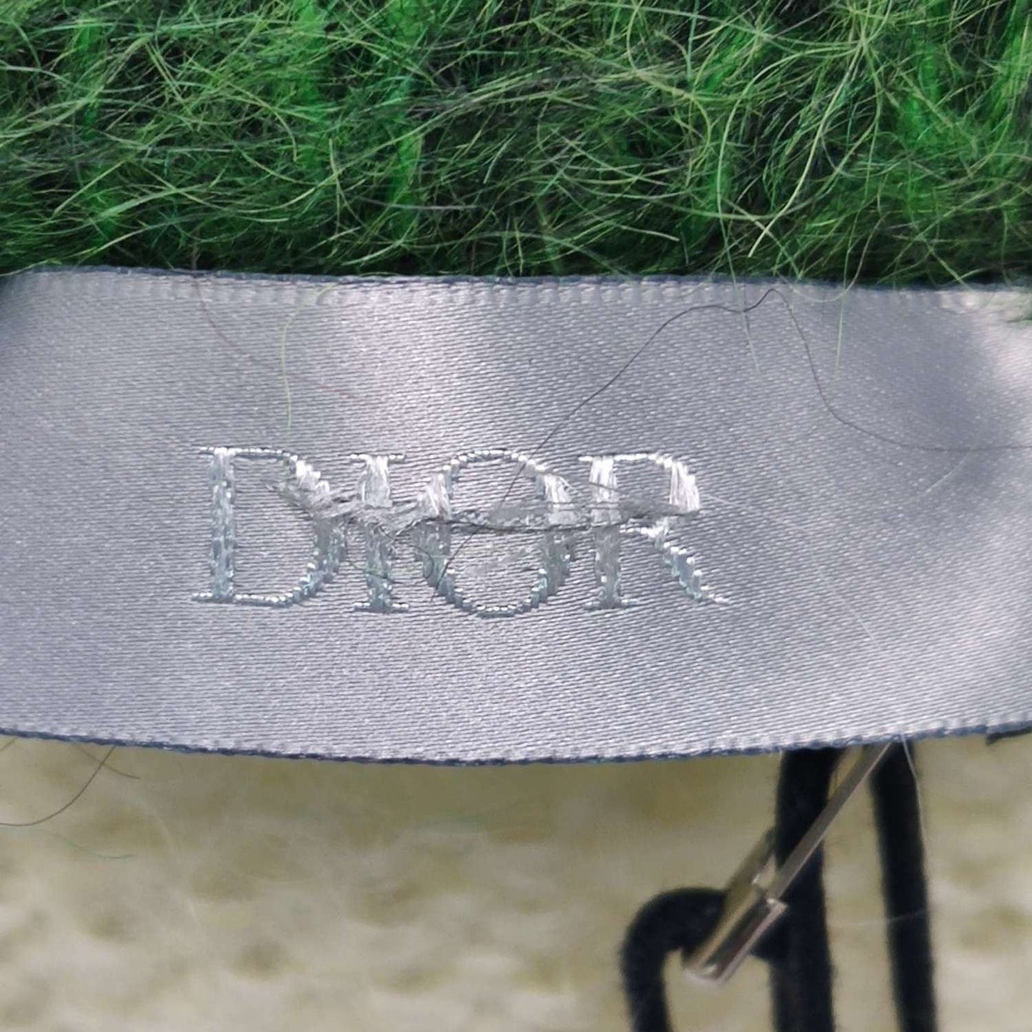 Dior x Peter Doig Mohair Wool Blend Colorblock Sweater L