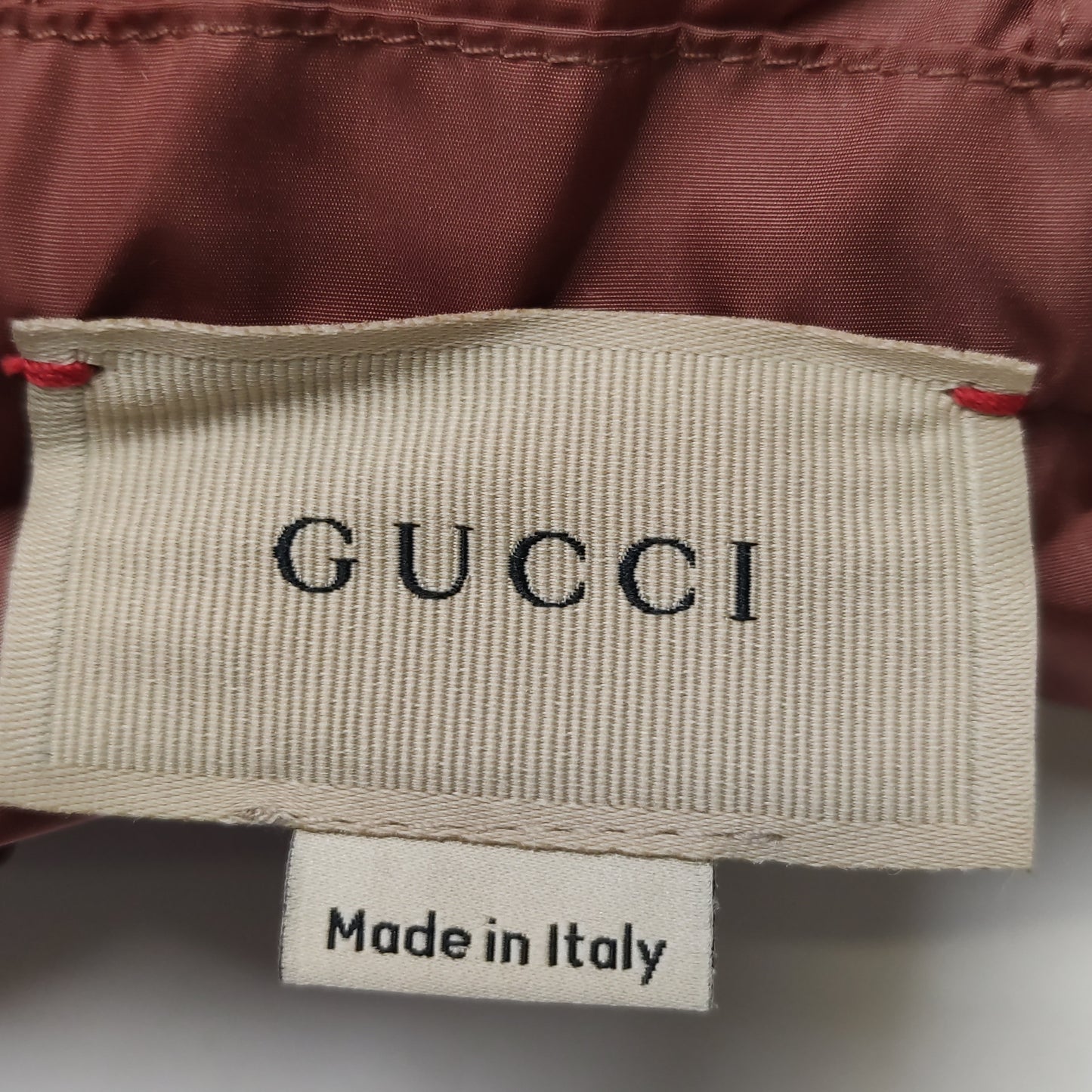 Gucci Two-Tone Hooded Jacket S Size