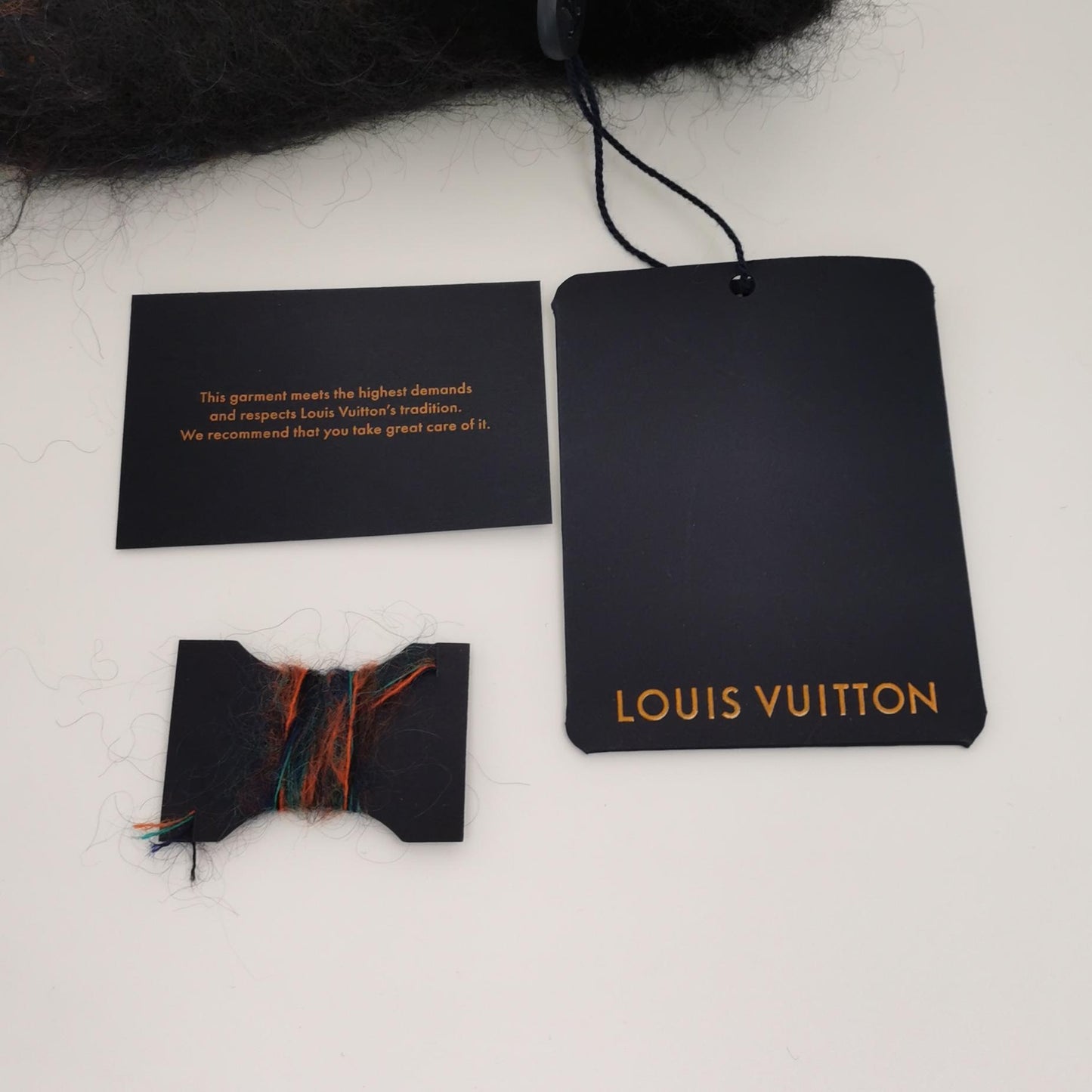 Louis Vuitton Mohair Butterfly Print Crewneck Sweater