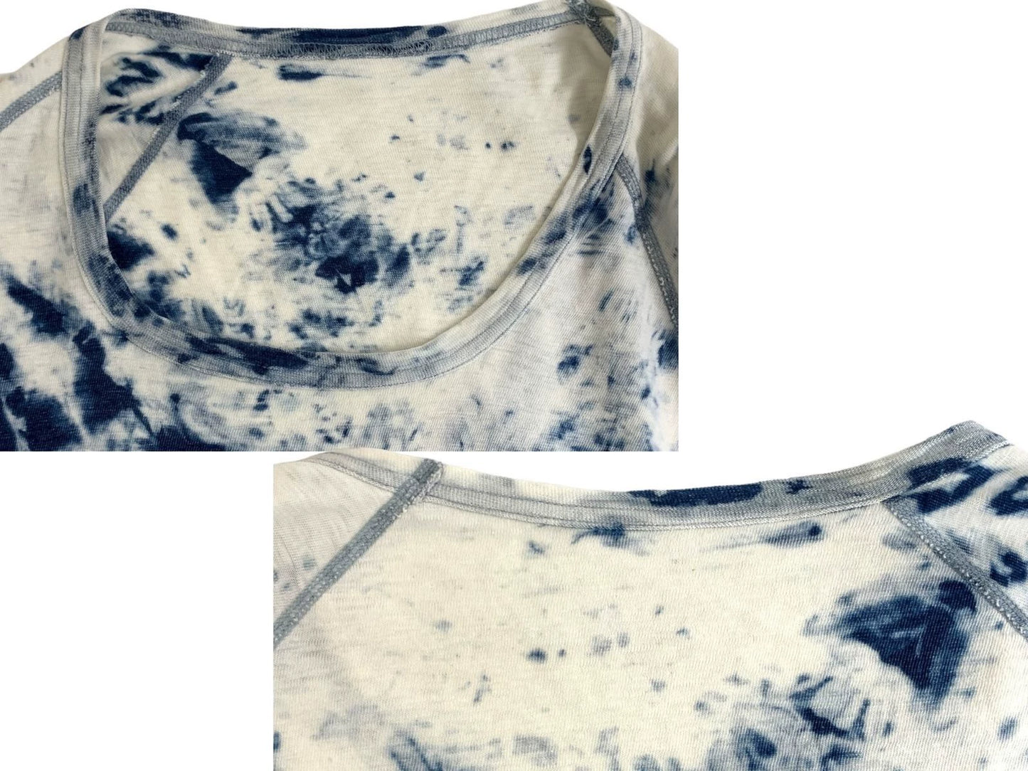 kapital Tie-dyed blue shirt