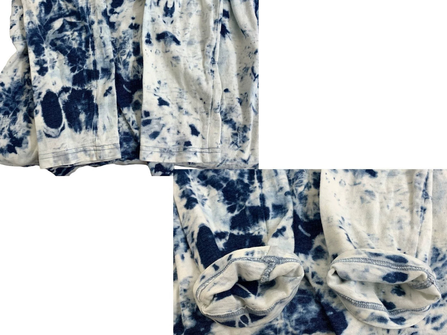 kapital Tie-dyed blue shirt