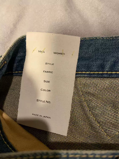 kapital Jeans make old pudding