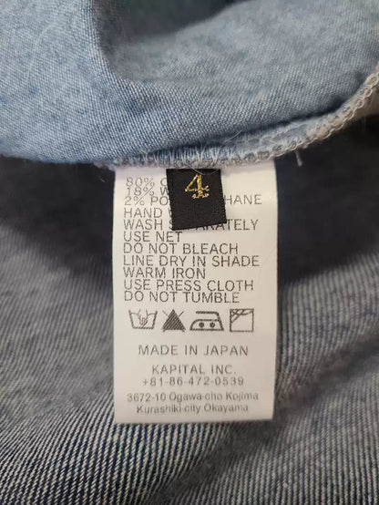 kapital16-year out-of-print stitching shirt shirt