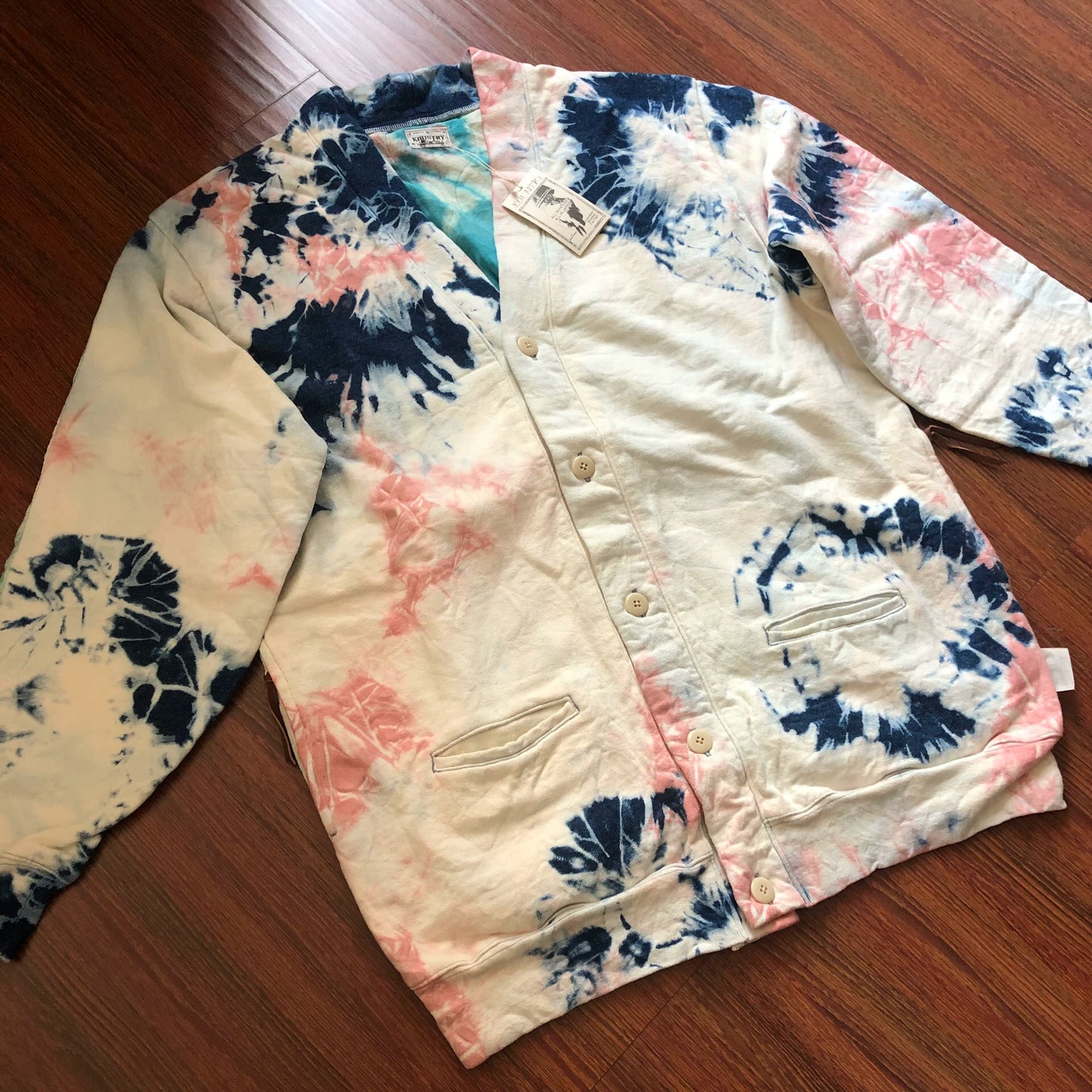 kapital Tie-dyed matching cardigan coat