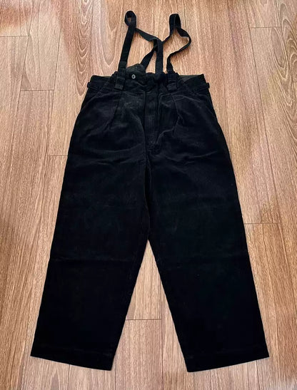 kapital Corduroy suspenders