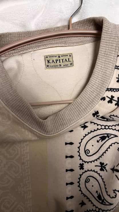 kapital Cashew flower sweater