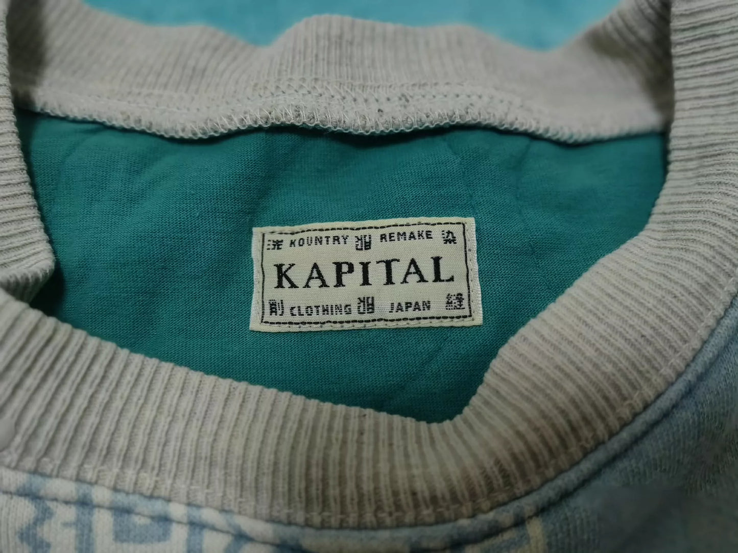 kapital 22AW BANDANA BIG SWEATSHIRT