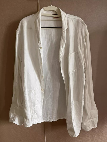 kapital Pure white cotton and linen garments/