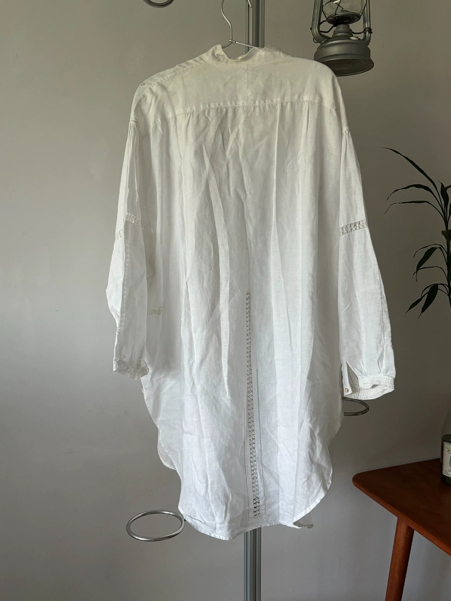 kapital Cotton and linen long shirt