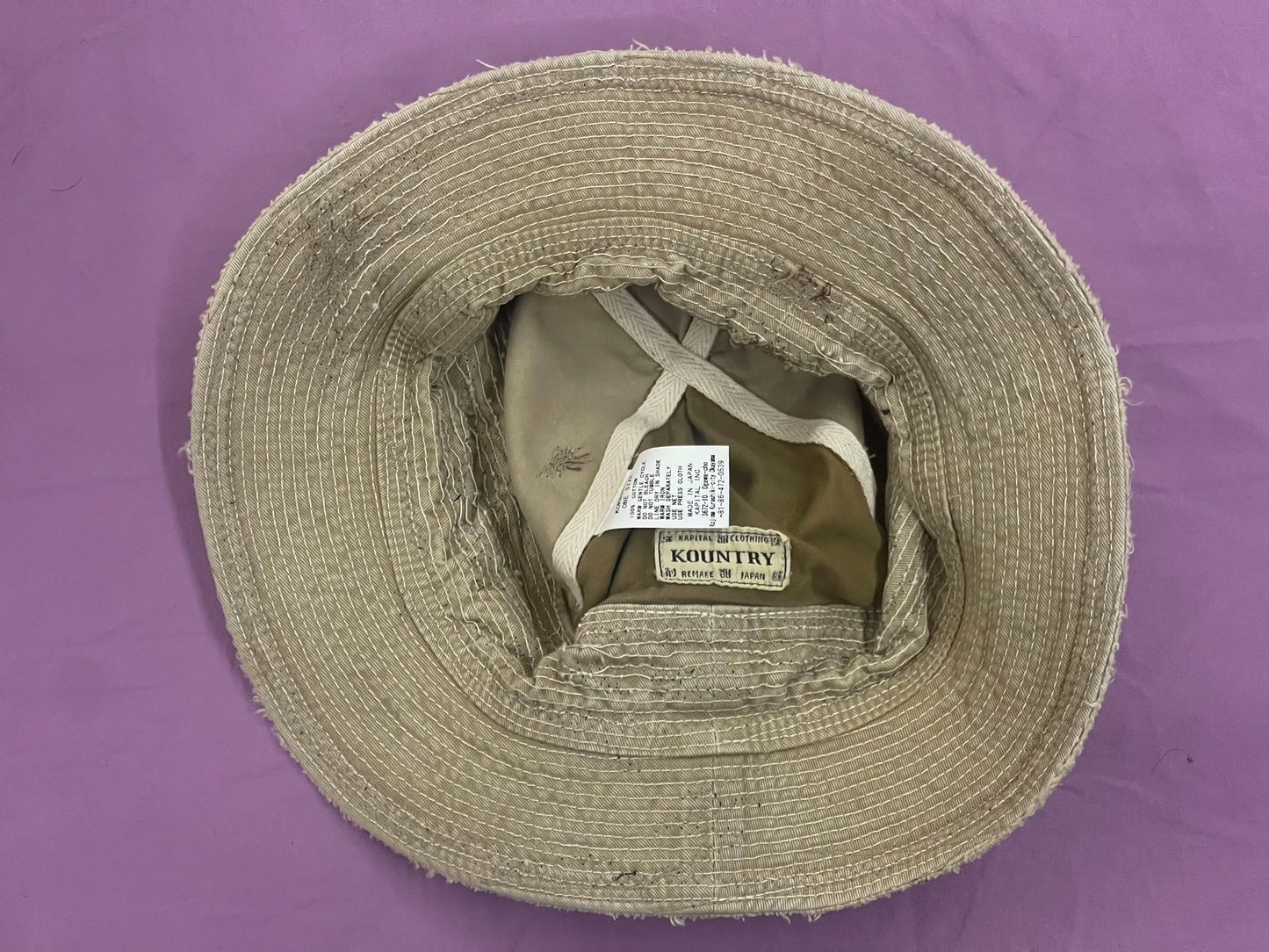 kapital Khaki cowboy fisherman hat