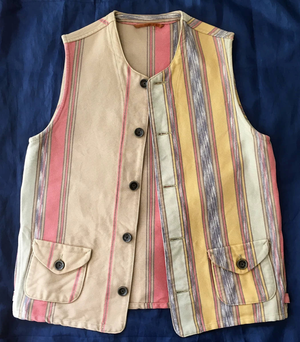 kapital Indian carpet cloth vest