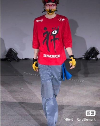 Undercover 19SS 3/4 Sleeve Red Tee