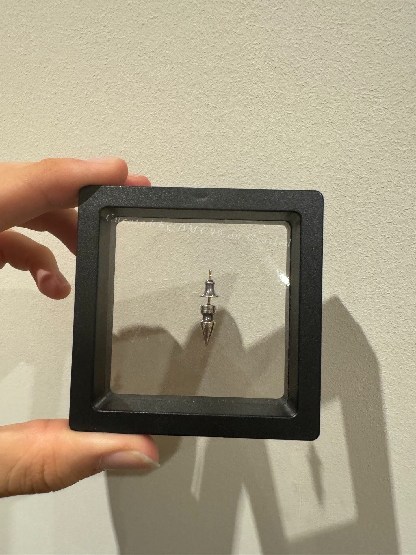Chrome Hearts Spike Bullet Earrings