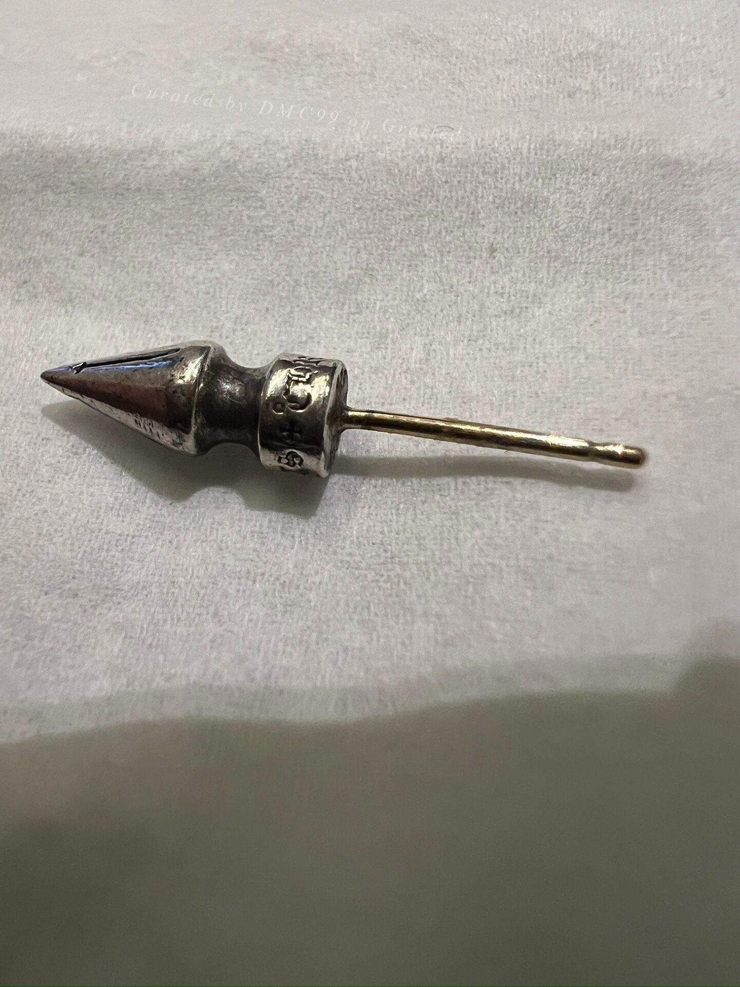 Chrome Hearts Spike Bullet Earrings