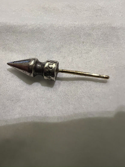 Chrome Hearts Spike Bullet Earrings