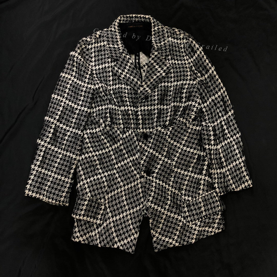 Comme des Garçons 1992AW Deformed Houndstooth Coat