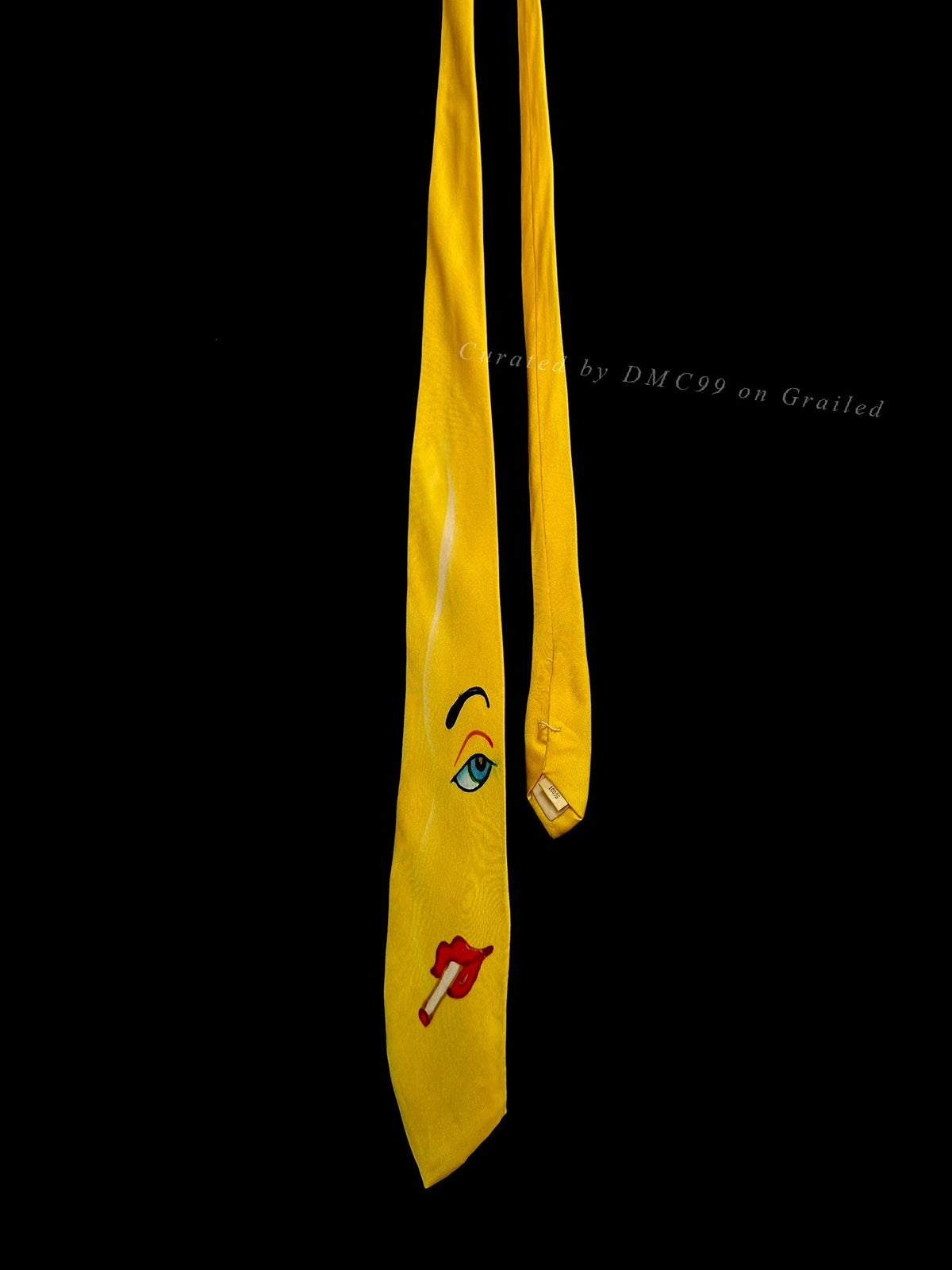 Yohji Yamamoto 90s Hand-Painted Beauty Tie