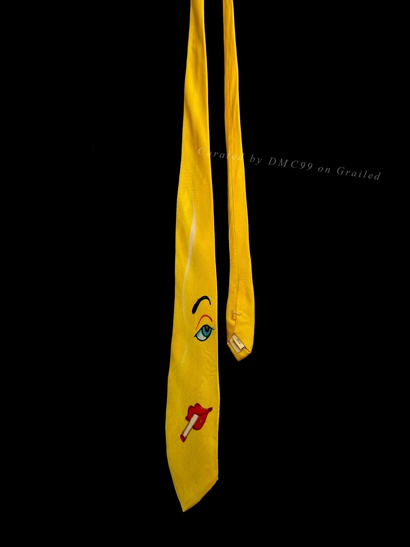 Yohji Yamamoto 90s Hand-Painted Beauty Tie