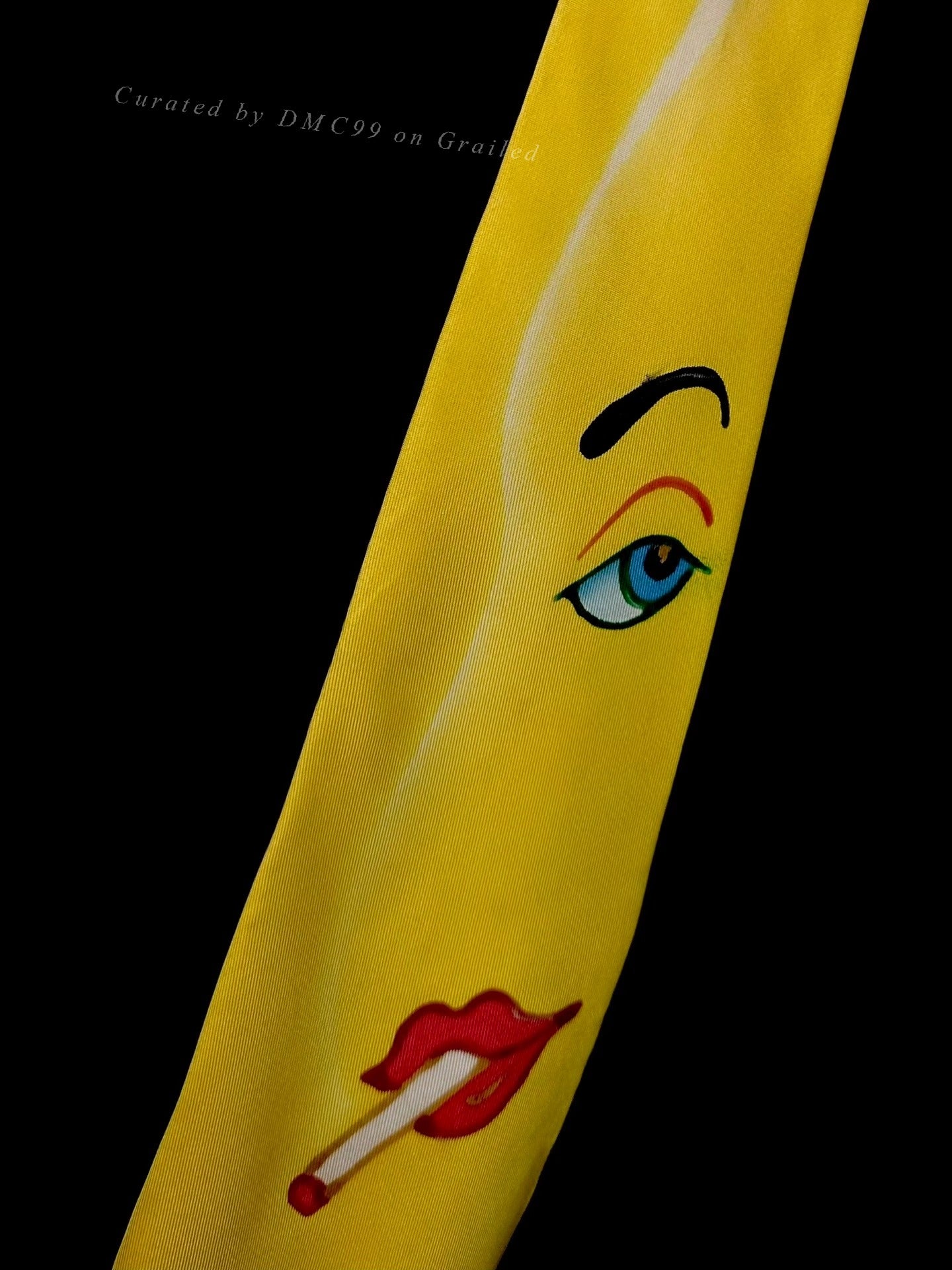 Yohji Yamamoto 90s Hand-Painted Beauty Tie