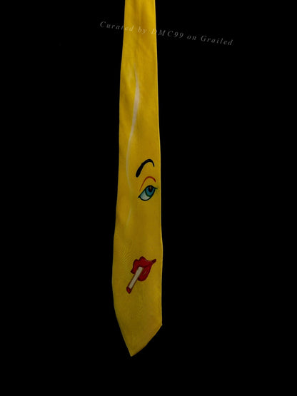 Yohji Yamamoto 90s Hand-Painted Beauty Tie