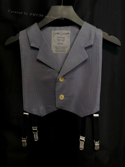 Yohji Yamamoto 1980s Suspender Vest