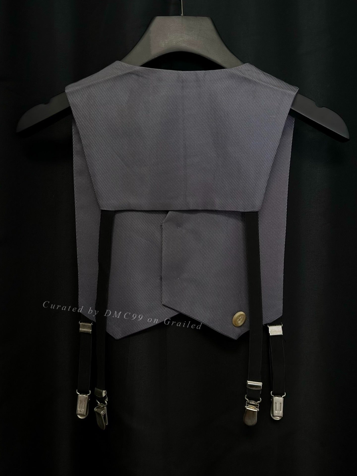 Yohji Yamamoto 1980s Suspender Vest