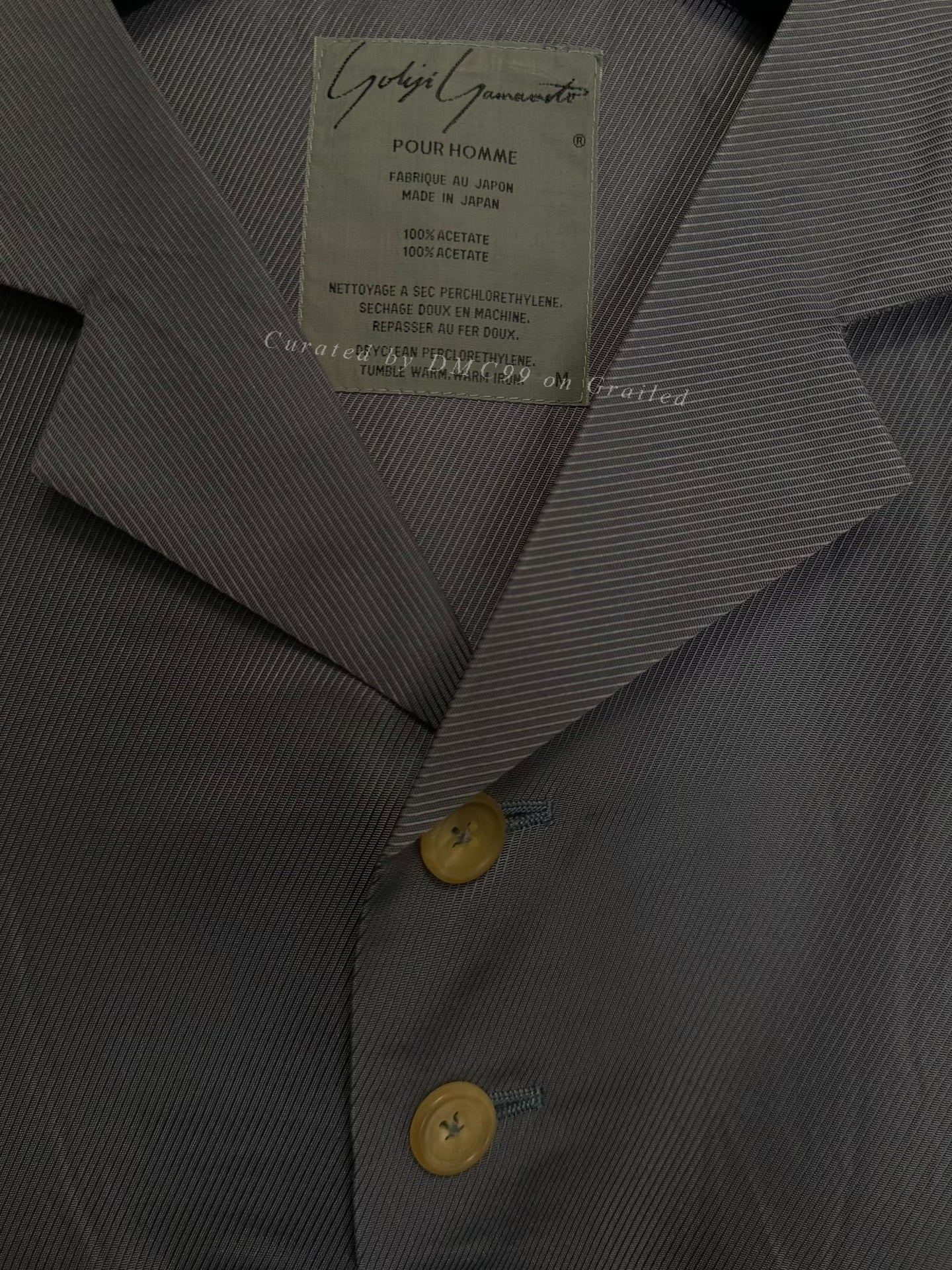 Yohji Yamamoto 1980s Suspender Vest