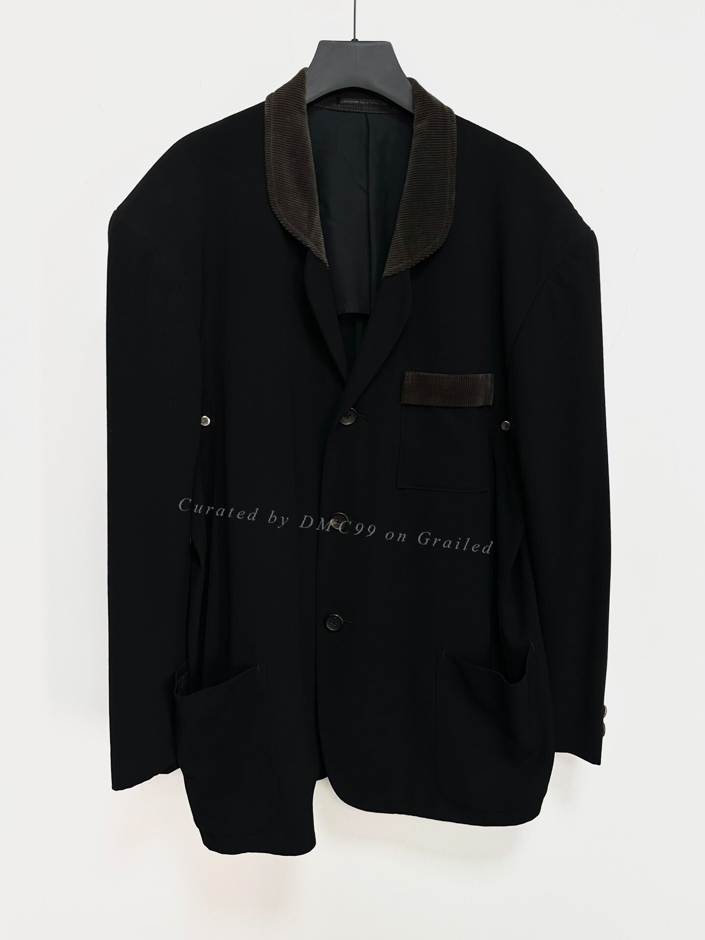 Yohji Yamamoto 1988 SS Vented Coat
