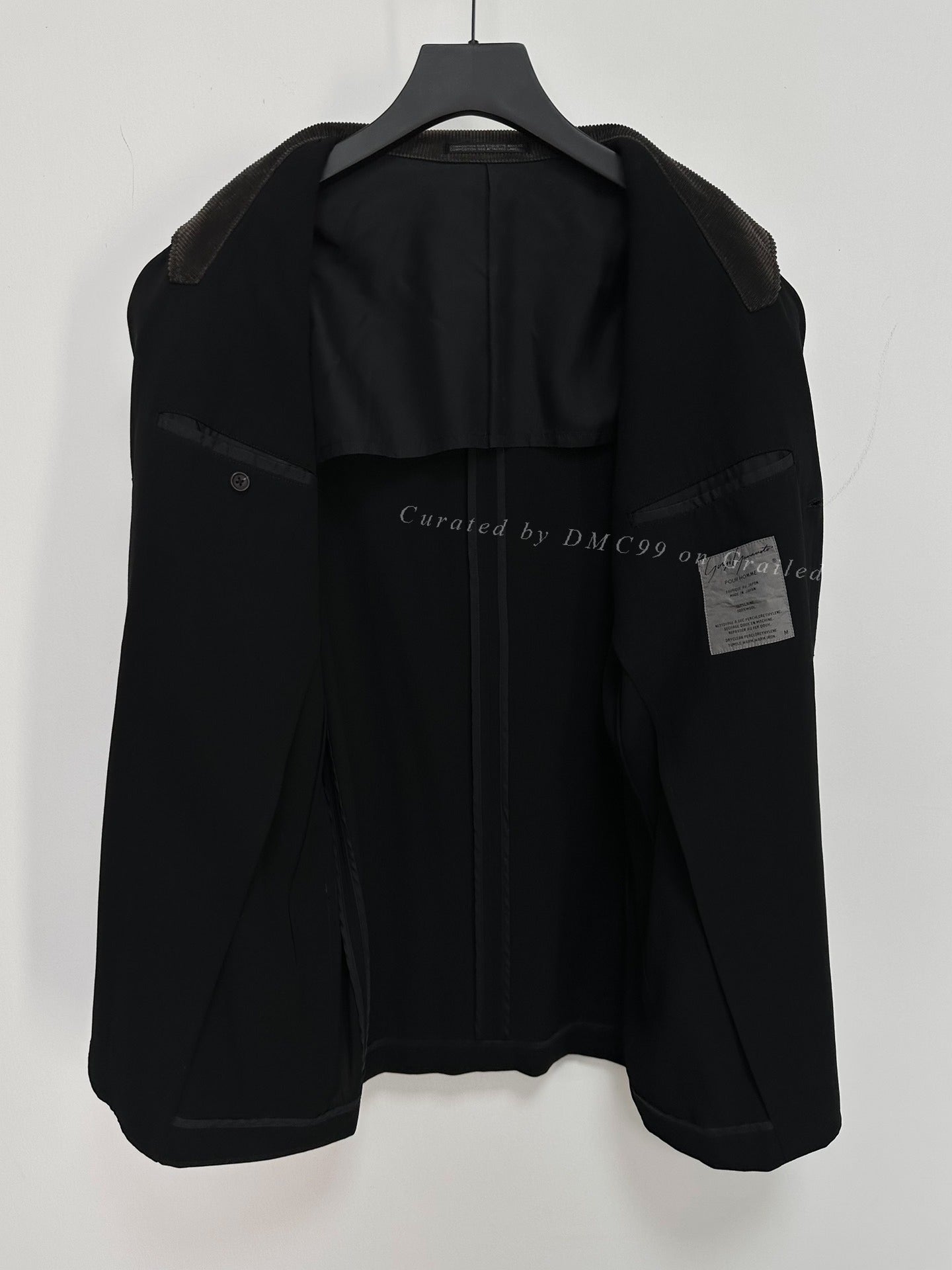 Yohji Yamamoto 1988 SS Vented Coat