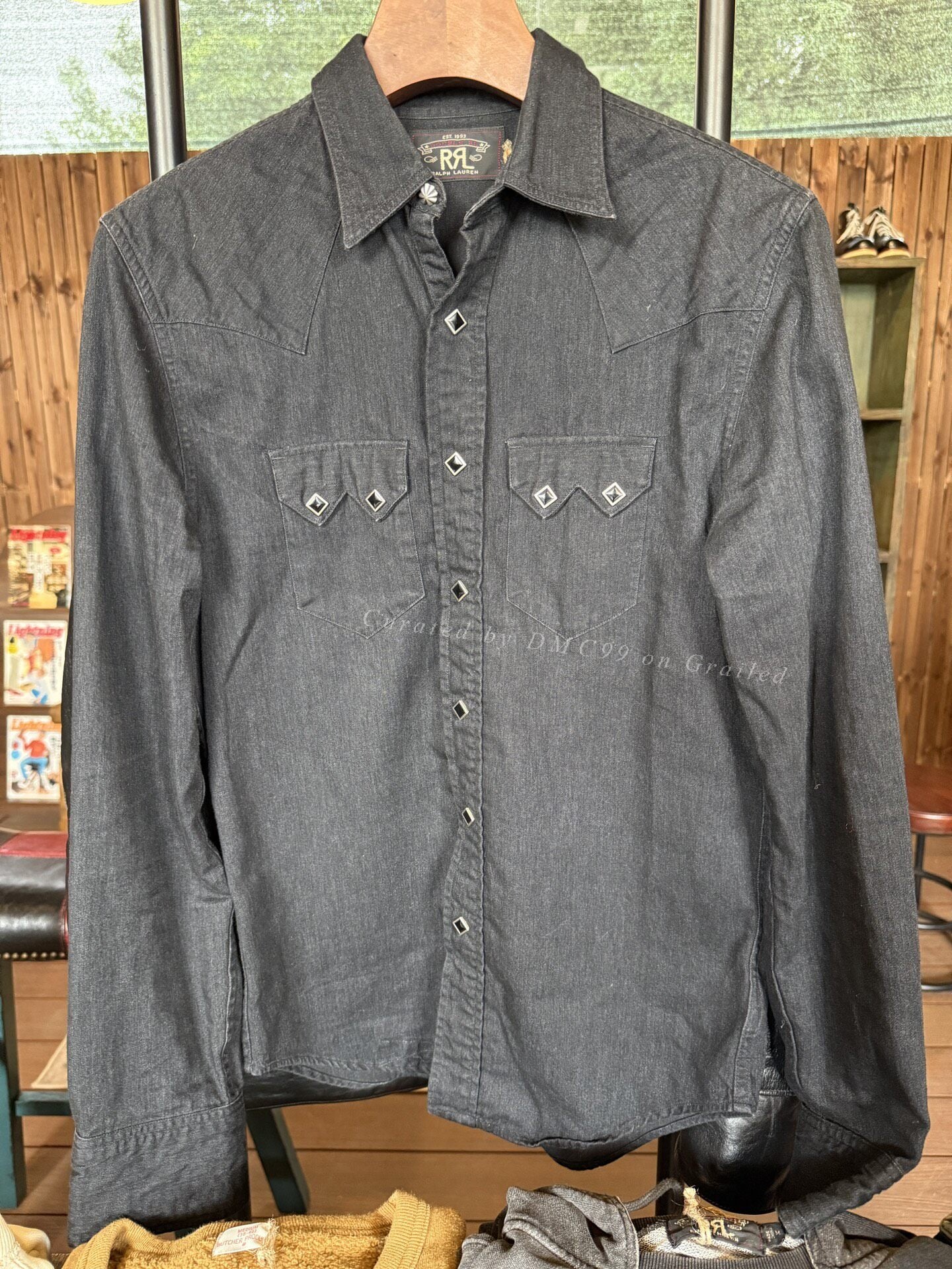 RRL Western Denim Shirt