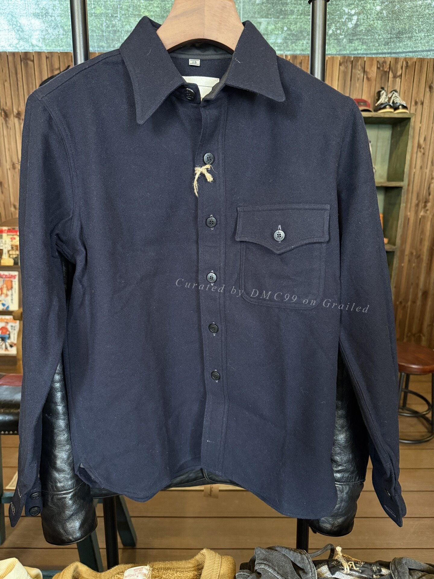At Last&Co CPO Wool Shirt
