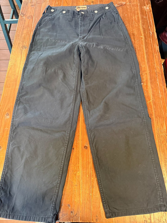 Nigel Cabourn LYBRO Black Cargo Pants