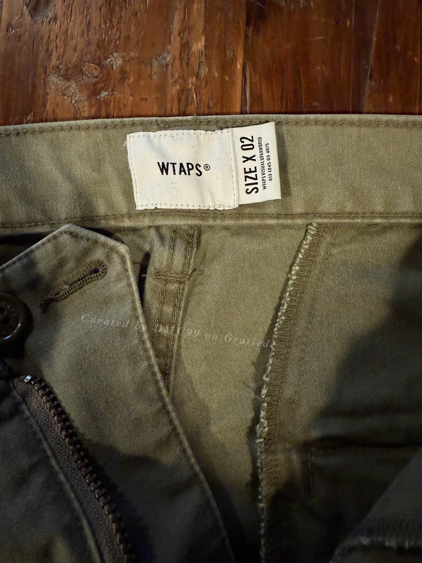 WTAPS Cargo Pants X02 Military Green