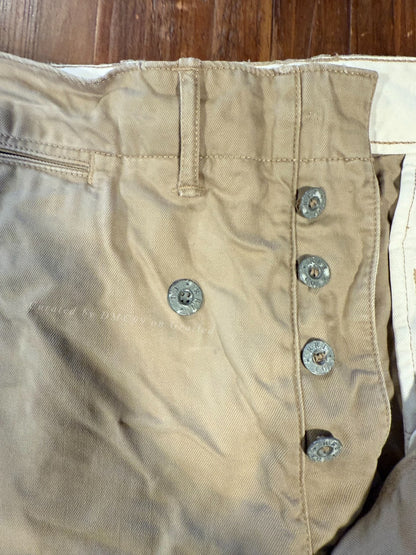 RRL Beige Khaki Officer Pants