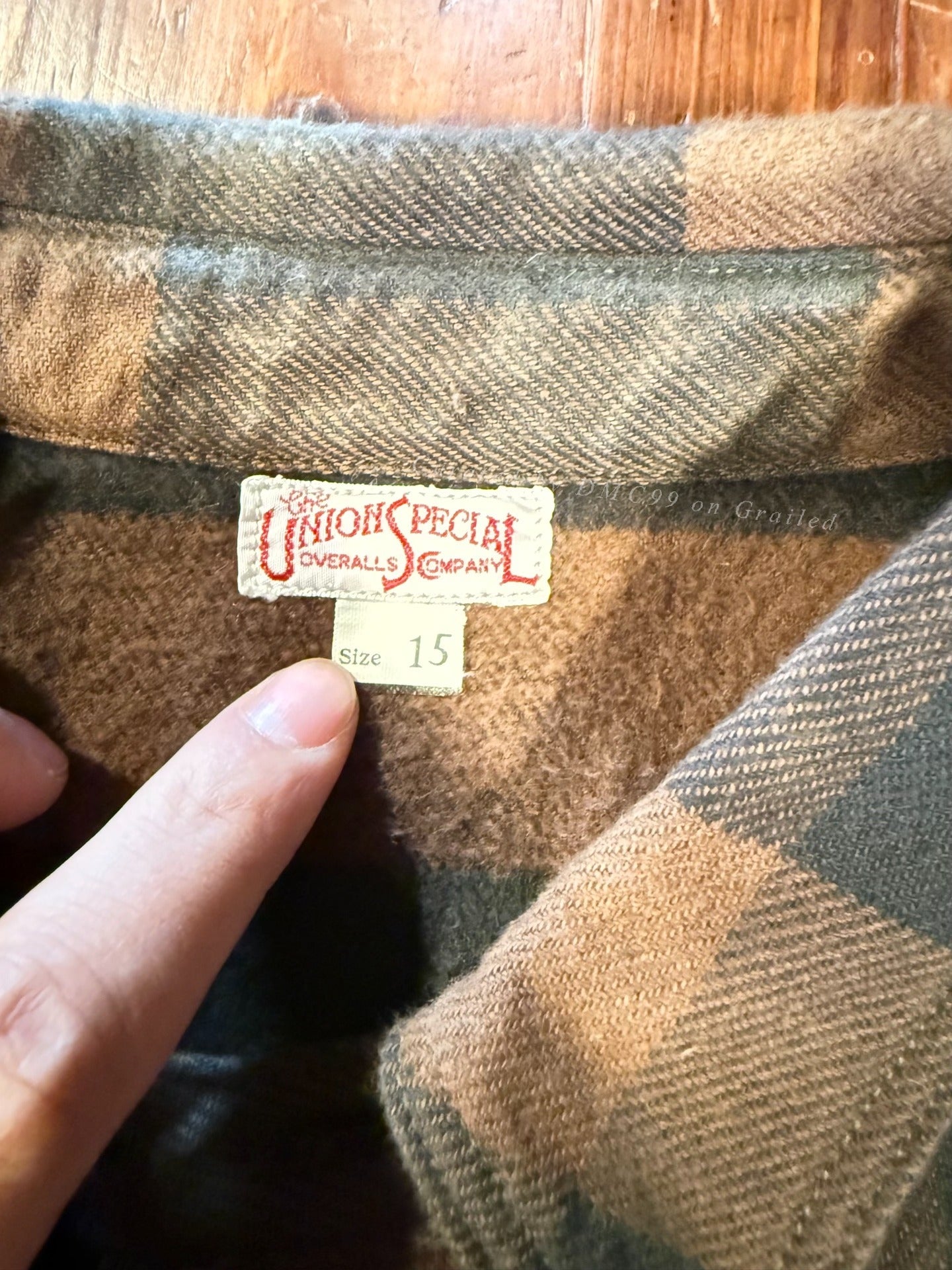 Freewheelers Union Special Flannel Plaid Work Shirt